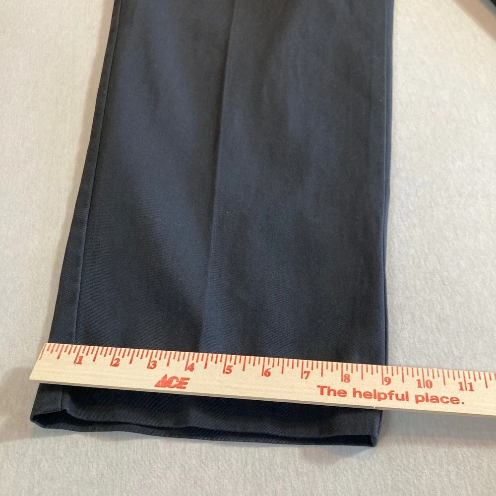 Vintage Polo Ralph Lauren Andrew Pant Mens 40x29 Navy Blue Pleated Classic Chino